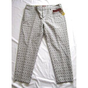 New Women Merona Stretch Extensible Fit 2 Just Below Waist Pants Sz 16 (WP274)
